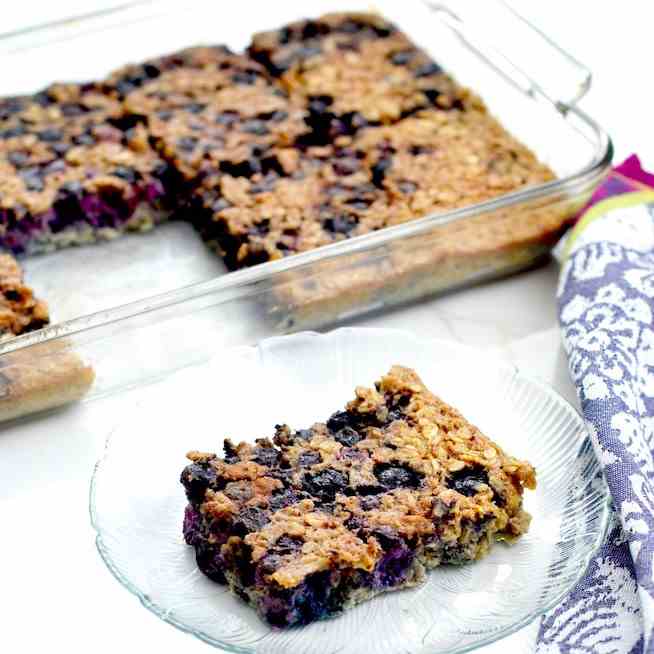 Blueberry Baked Oatmeal