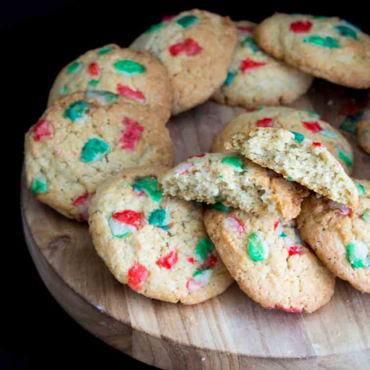 Candy Christmas Cookies