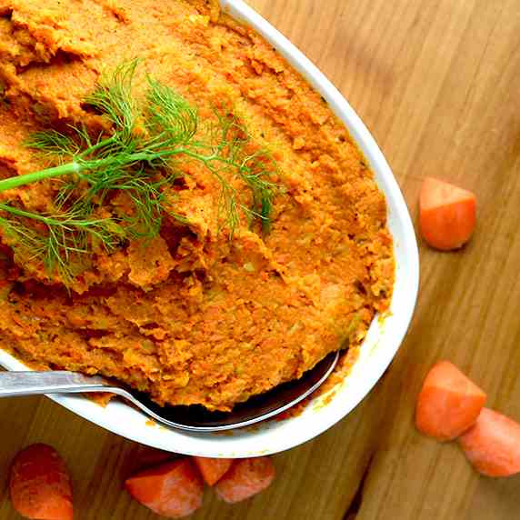 Roasted Carrot and Fennel Puree