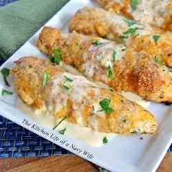 Crispy Cheddar Chicken Tenders