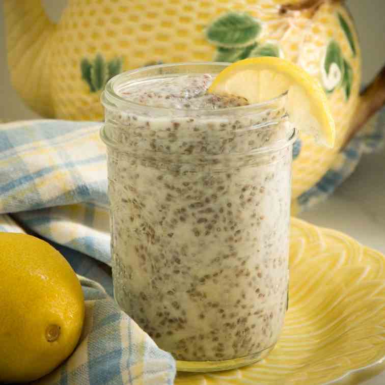 Easy Lemon Chia Pudding