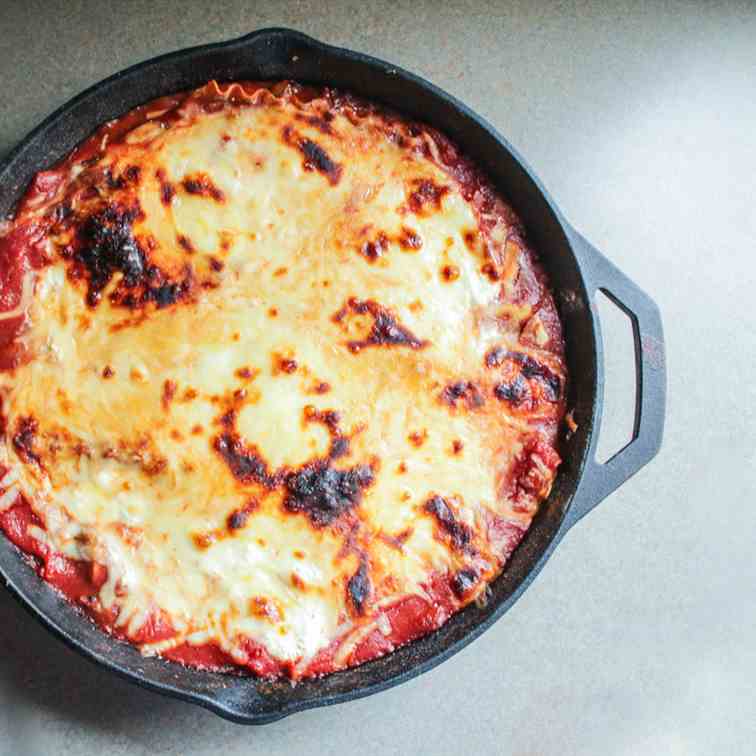 Mushroom Skillet Lasagna