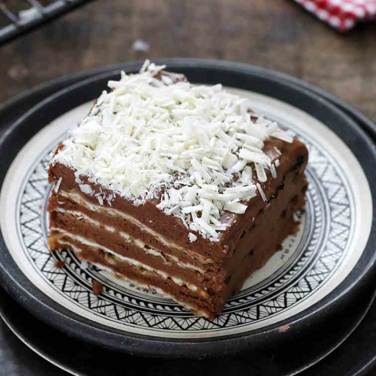 Traditional Chocolate Matzo Cake