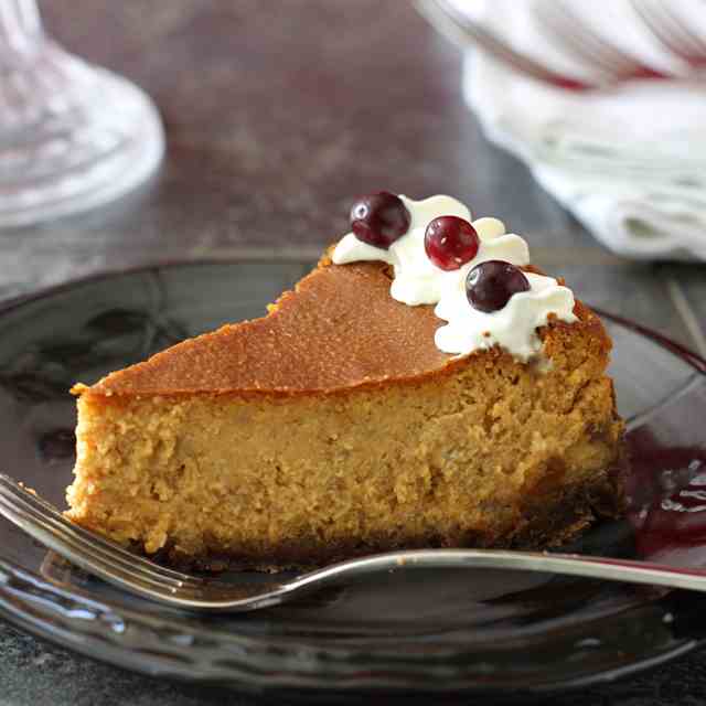 Perfect Pumpkin Cheesecake