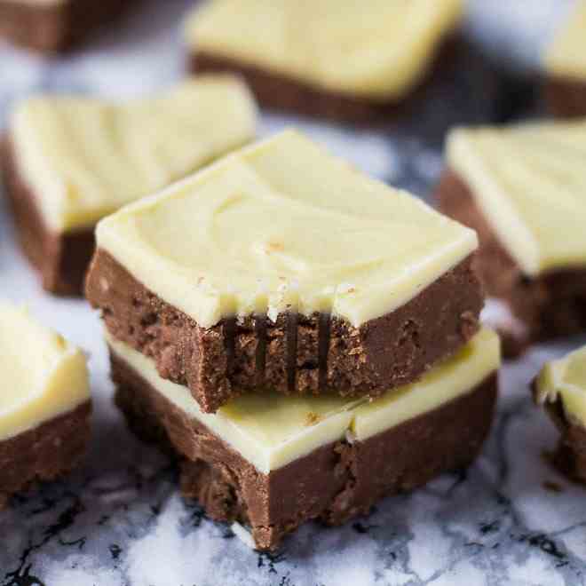 No-Bake White Chocolate Nutella Bars