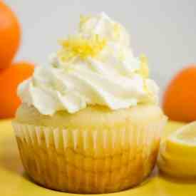 Strawberry lemon cupcake