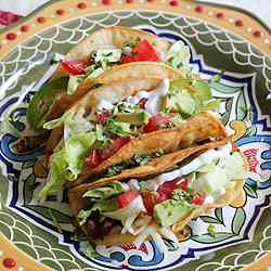 "American-Style" Ground Beef Tacos