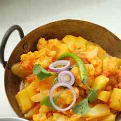 Aloo Gobi - Potatoes and Cauliflower curry