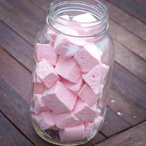 Homemade marshmallows