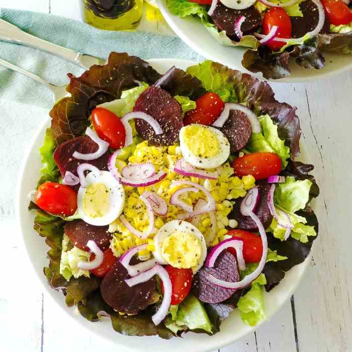 Beet Salad with Hickory Bacon Vinaigrette