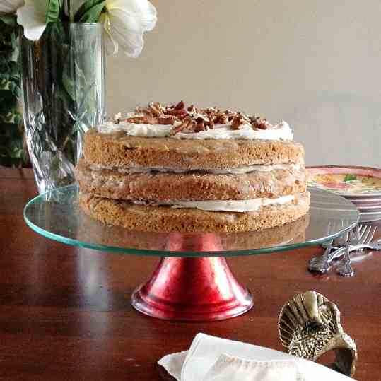 Carrot-Apple Spice Cake