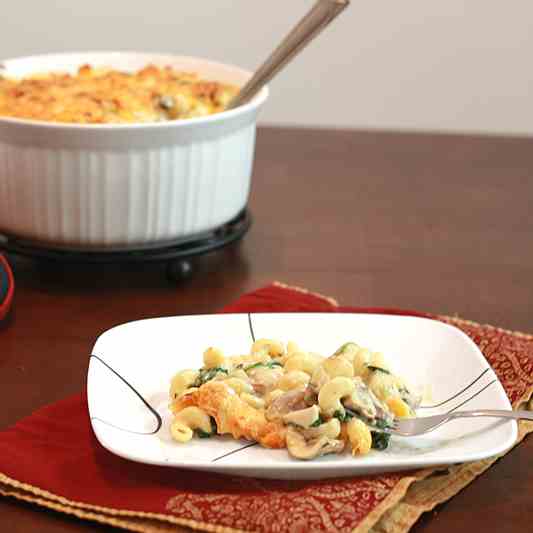 Three-Cheese Chicken Florentine