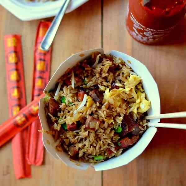 ROAST PORK FRIED RICE