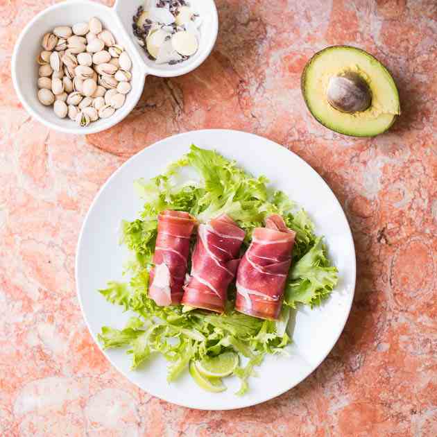 5-Min Prosciutto Avocado Fat Bomb Recipe