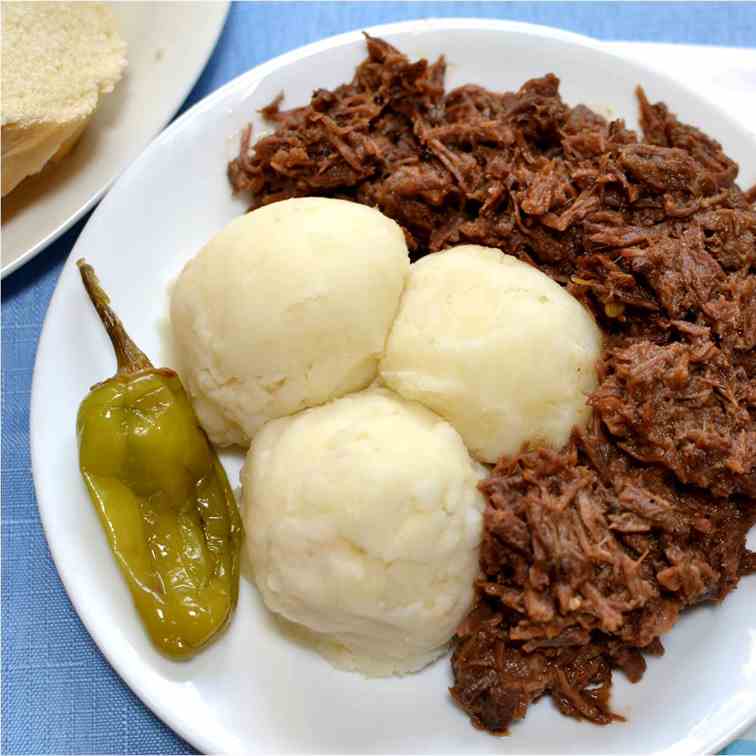 Crock Pot Mississippi Pot Roast