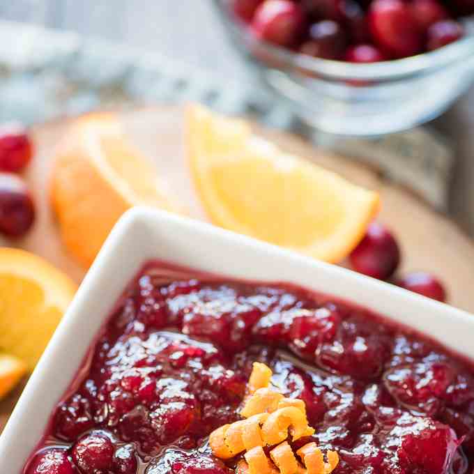 Easy Cranberry Sauce 