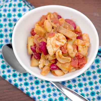 Cashew Chicken Chili