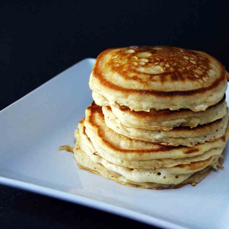 Lemon Ricotta Buttermilk Pancakes