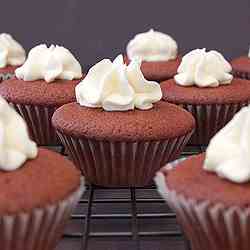 Red velvet mini cupcakes