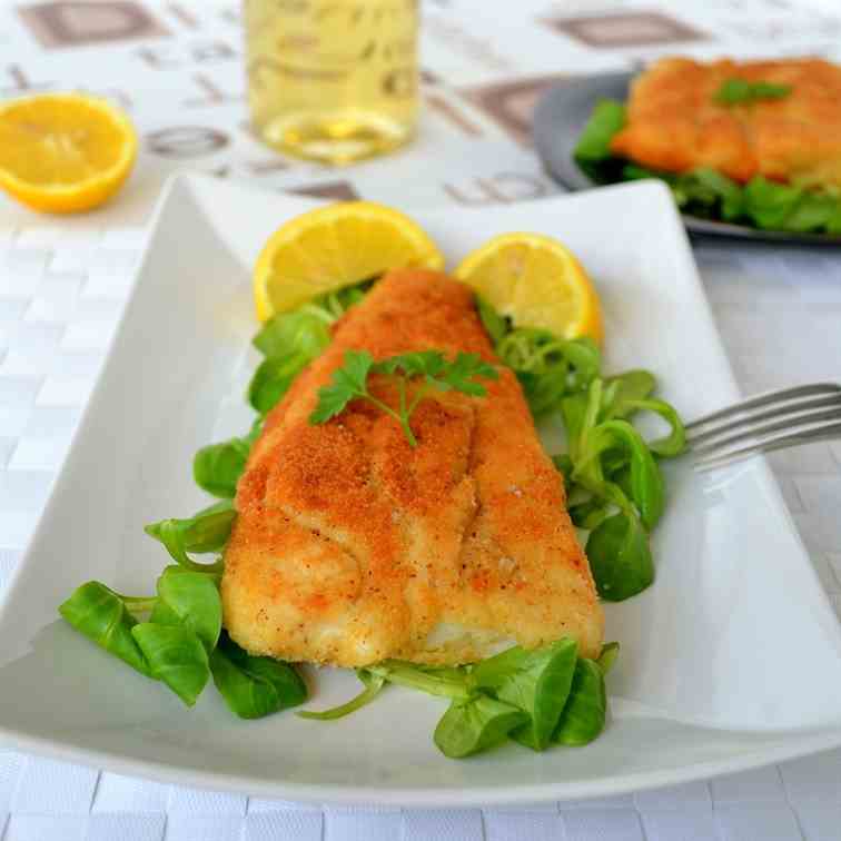 Battered hake fish recipe