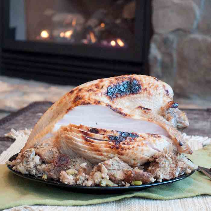 Brined and Roasted Turkey