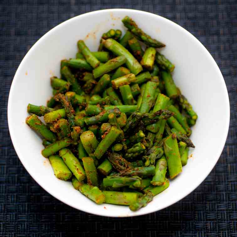 Chili-Spiced Asparagus