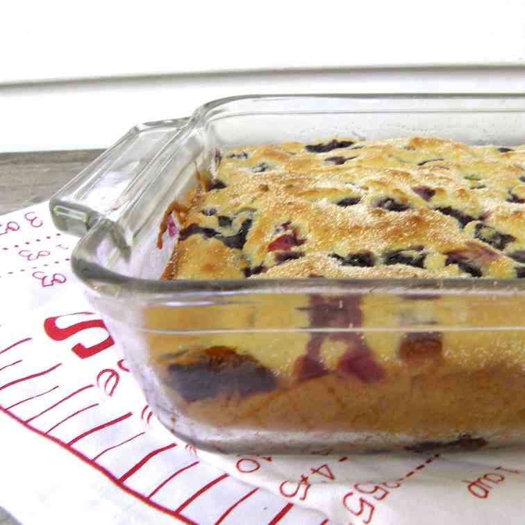 Blueberry Avocado Breakfast Cake