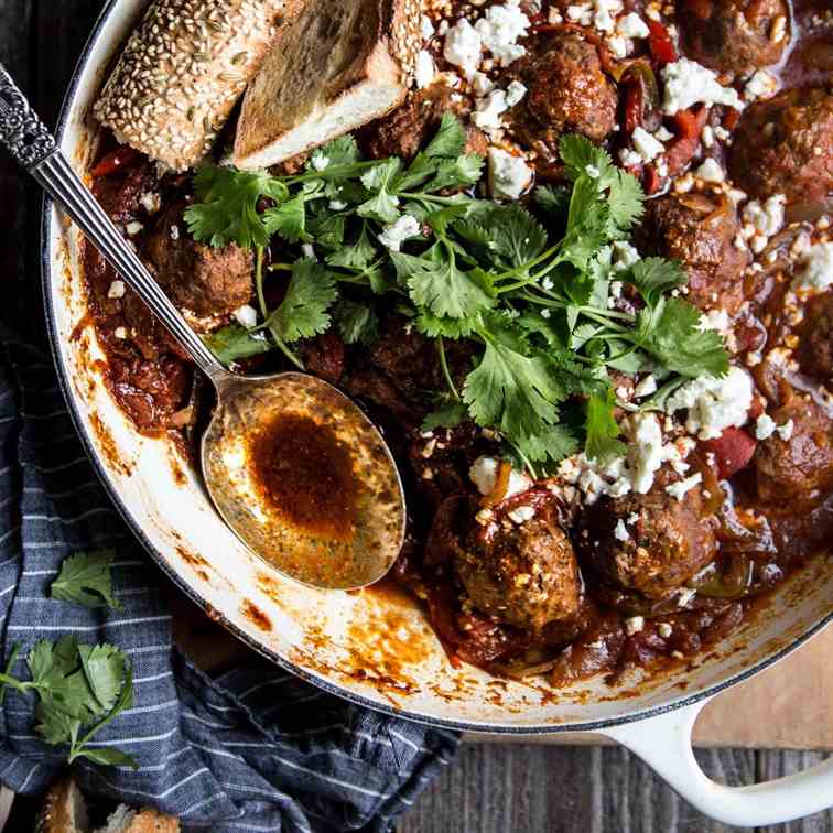 Meatball Shakshuka