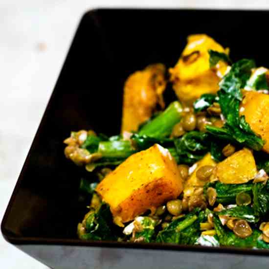 Spicy Squash "Salad"