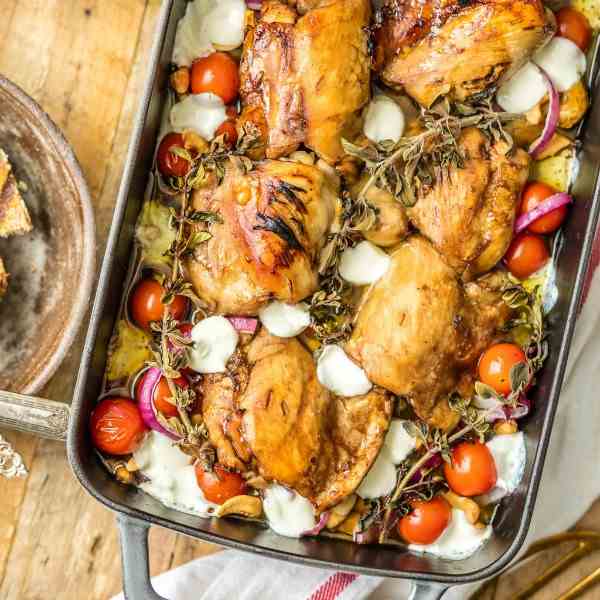 Mediterranean Chicken Bake