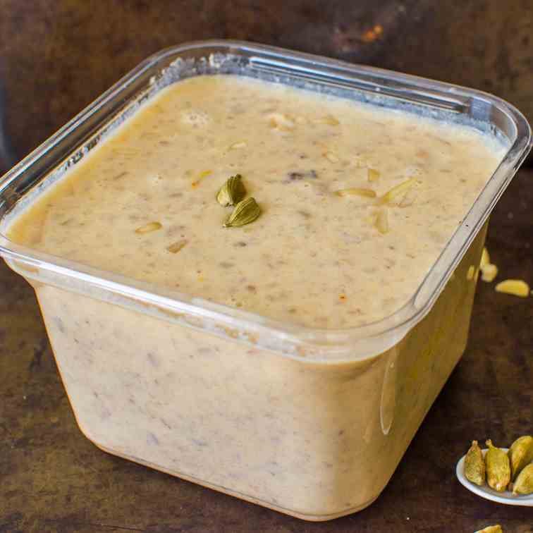 Dates and Nuts Kheer - Sugar Free Dessert