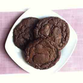 Double Chocolate Chunk Cookies