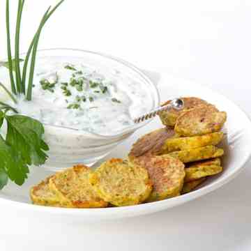 Cauliflower fritters