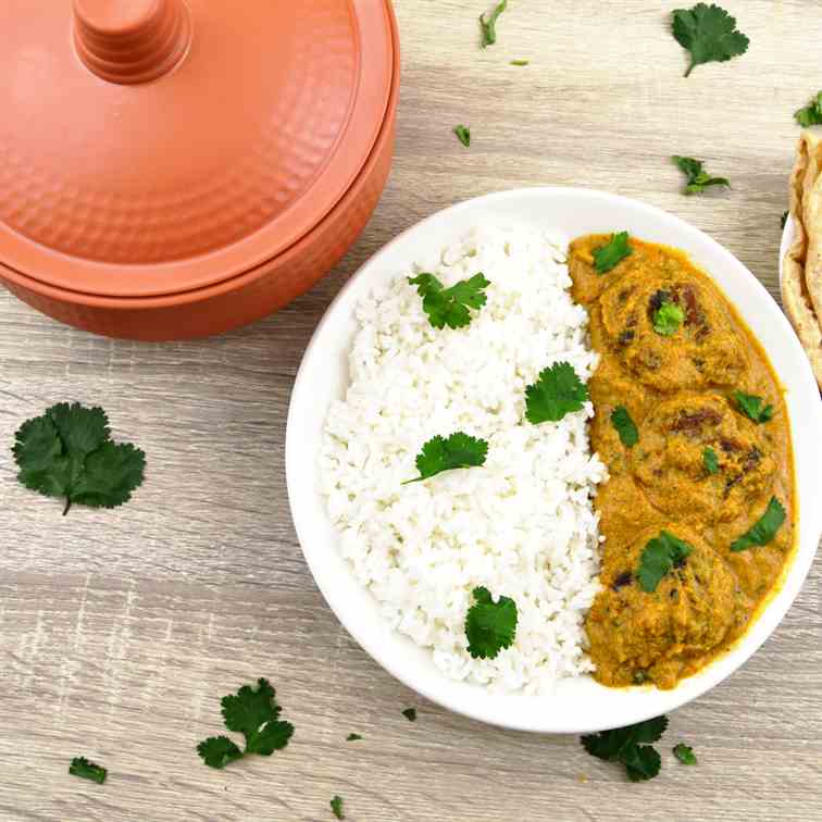 Lauki Kofta Curry - Bottle gourd dumplings