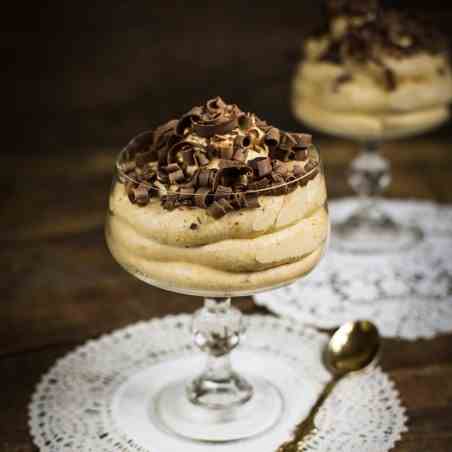 Pumpkin mousse