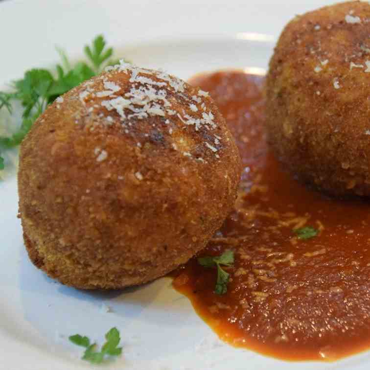 Cheese Rice Balls Recipe