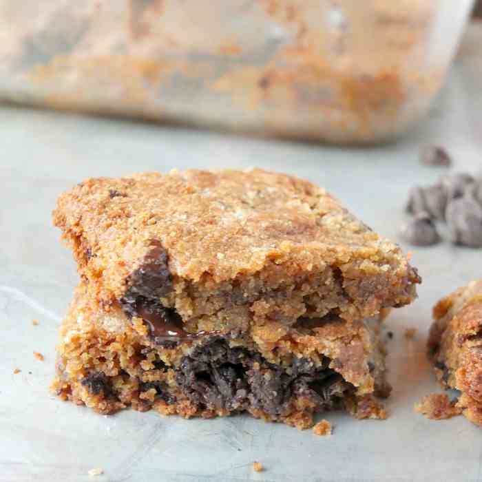 Paleo Vegan Blondies