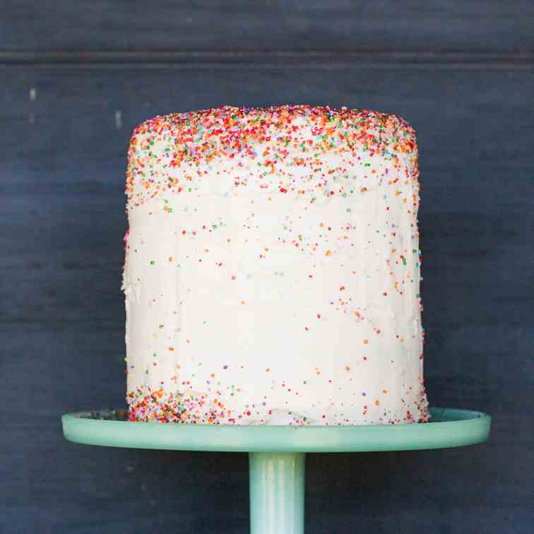 Pinata Funfetti Cake