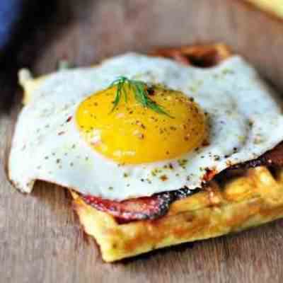 Easy Breakfast Puffed Eggs