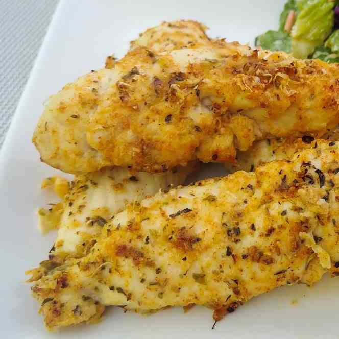 Garlic Parmesan Chicken Tenderloins