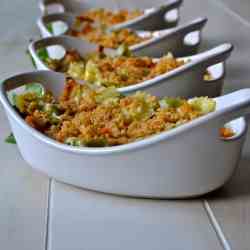 Cheesy Pesto Bowtie Pasta