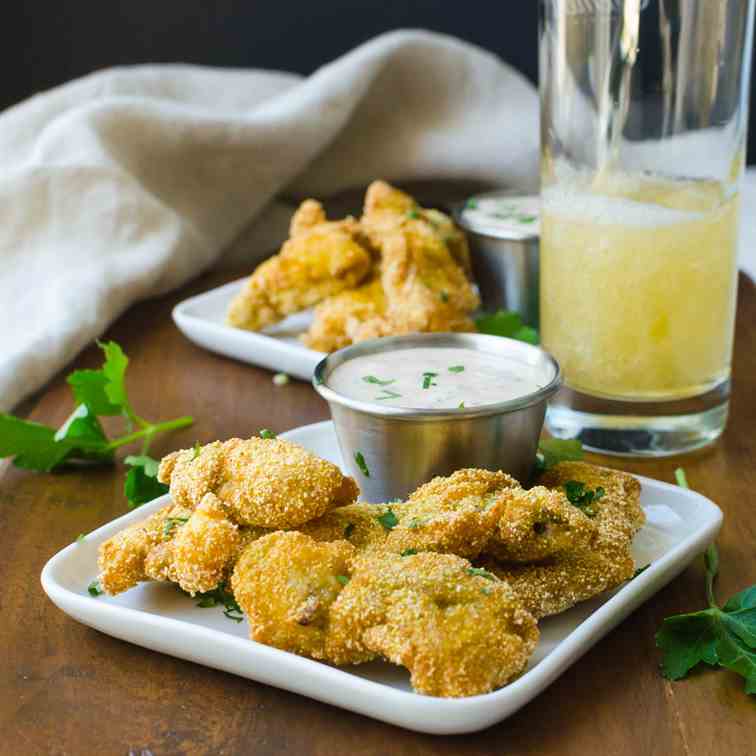 Deep Fried Oysters with Remoulade