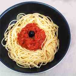 Spaghetti with Pasta Sauce