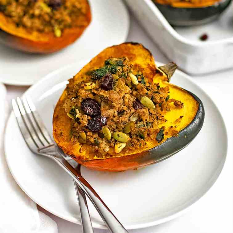 Stuffed Acorn Squash