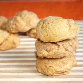 Pumpkin Snickerdoodle Cookies