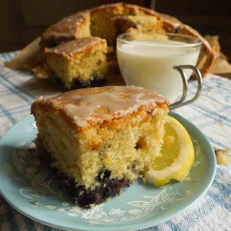 Blueberry & Lemon Squares