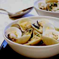 Clam Soup on a quiet Thanksgiving