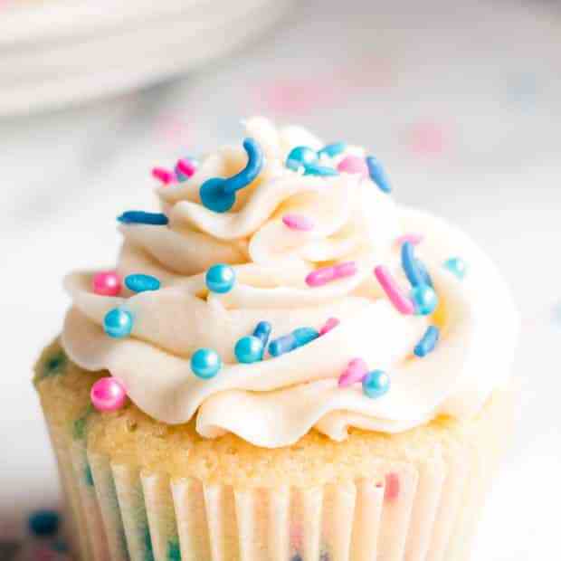 Gender Reveal Cupcakes