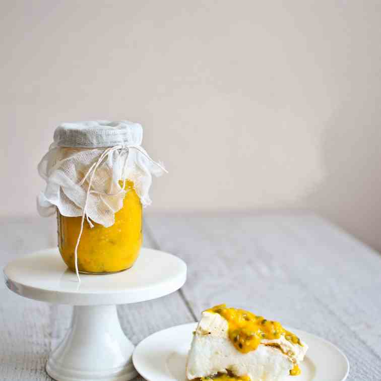 Mango - Passionfruit Curd