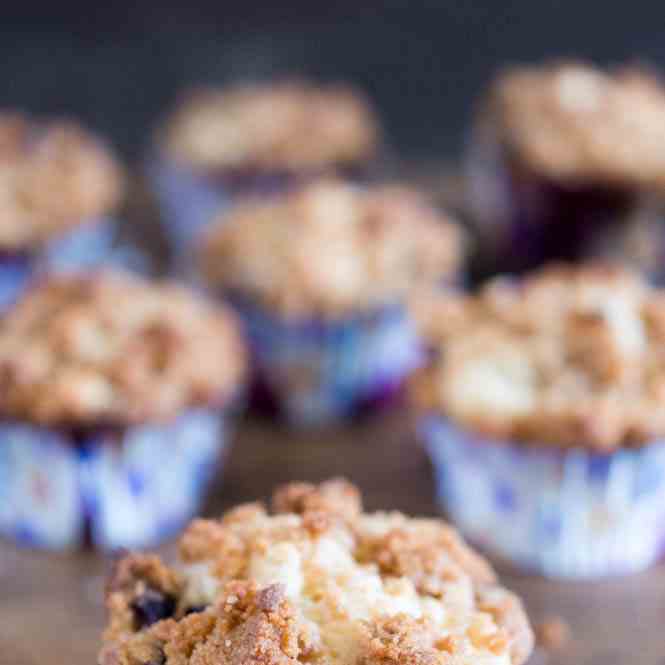 Blueberry Streusel Muffins